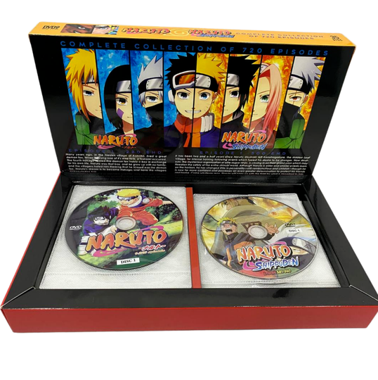 New Naruto Shippuden Complete Series Volume 1 - 720 ENGLISH DUBBED End + Express