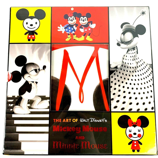 The Art of Walt Disney's Mickey Mouse and Minnie Mouse 2 Books plus Posters