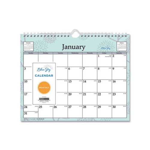 Rue Du Flore Wirebound Wall Calendar