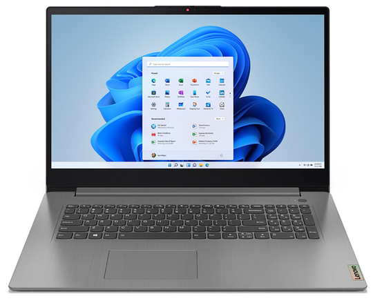 Lenovo IdeaPad 3i 17ITL6 17.3" Arctic Gray Notebook Intel i7-1165G7 8GB RAM 256GB SSD, Intel Iris X Graphics