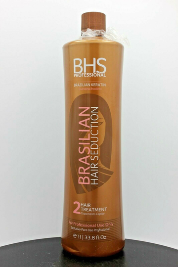 BHS Professional Brazilian Keratin Brasilian Hair Seduction 2 Hair Treatment, 1L