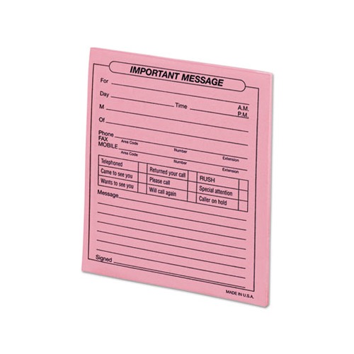 Important Message Pink Pads