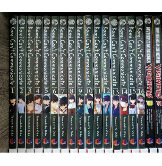 Komi Can't Communicate Tomohito Oda Volume 01-18 English DHL EXPRESS