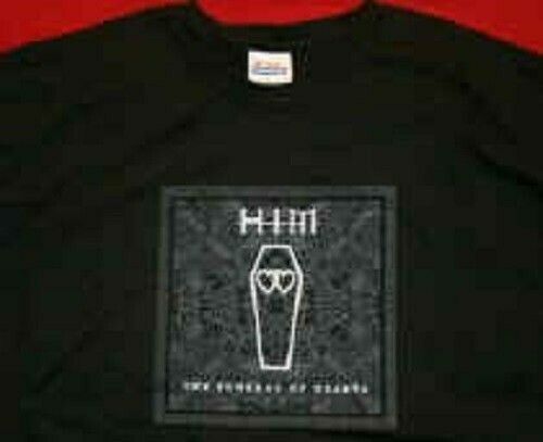 HIM - The Funeral of Hearts T-Shirt ~NEVER WORN~ Large