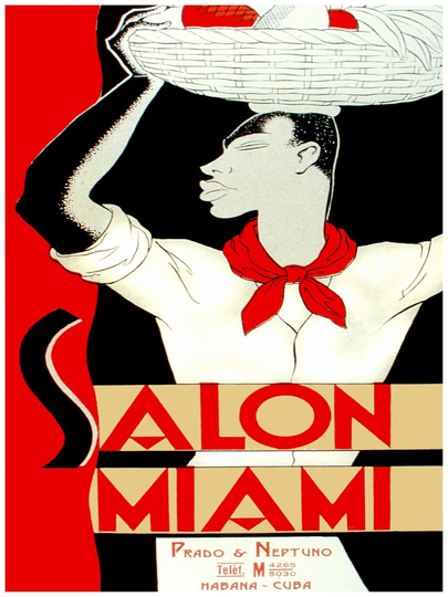4201.Salon Miami.Prado & Neptuno.Hombre Criollo.POSTER.decor Home Office art