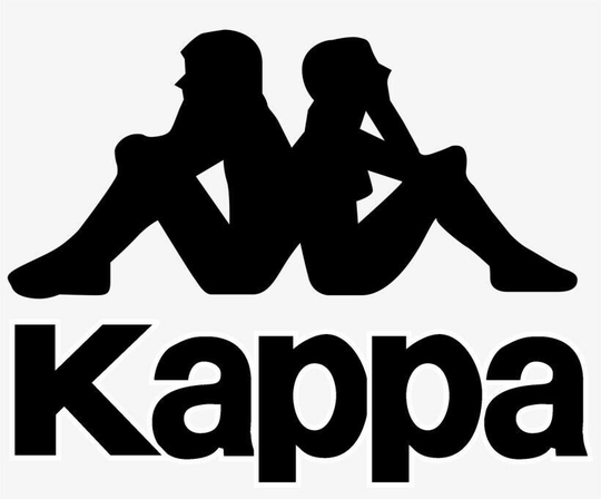 2x Kappa Logo Vinyl Decal Sticker Different colors & size for Cars/Bikes/Windows