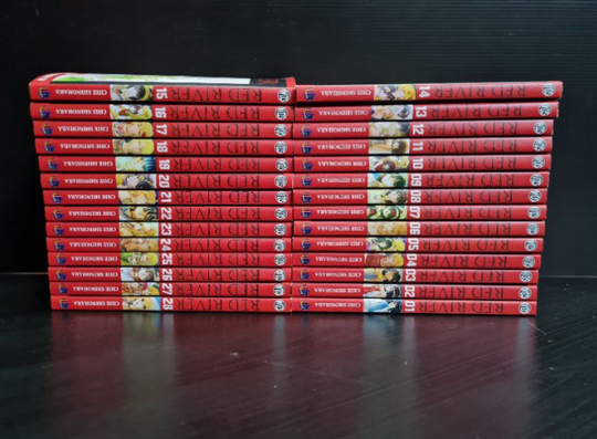 Red River Manga Comic By Chie Shinohara Volume 1-28 (END) English Version