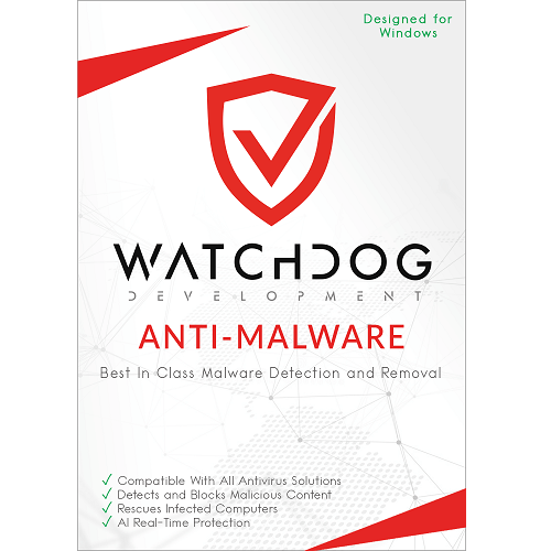 Watchdog Anti-Malware 2 Year ,1 PC / 2 PC / 3PC / 4 PC / 5 PC - Digital Delivery