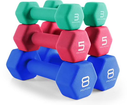 Pro-Form Neoprene Dumbbell Set
