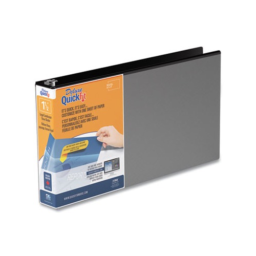 QuickFit Landscape Spreadsheet Round Ring View Binder