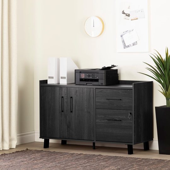 Kozack Dark Gray Credenza
