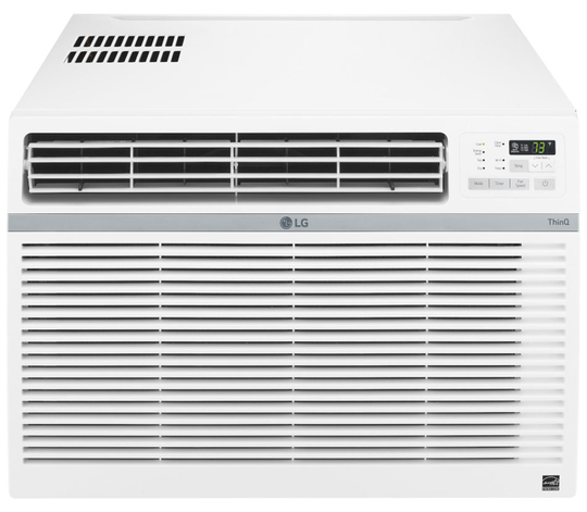 LG 24,500 BTU 10.3 EER 230/208 V White Smart Wi-Fi Window Air Conditioner
