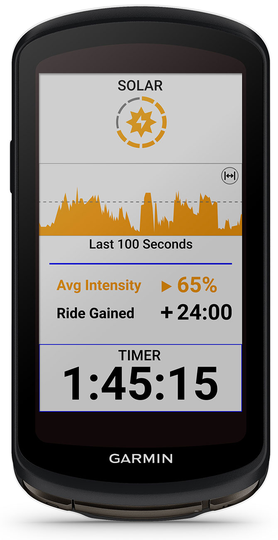 Garmin Edge 1040 Solar Black Cycling GPS
