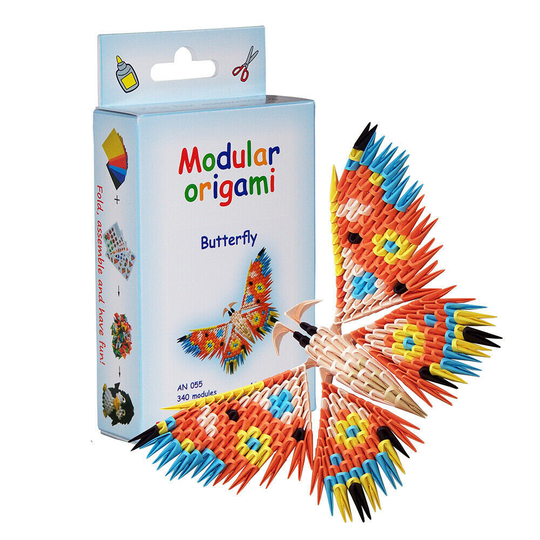ATH Press 3D Kit for Assembling Modular Origami Butterfly