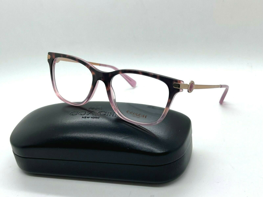 Neuf Coach Lunettes HC 6176 5650 Rose Tortue Dégradé 53-17-140MM