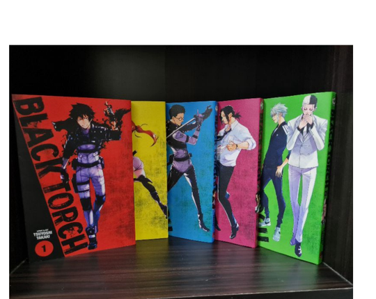 Black Torch Comic English Manga Volume 1-5(END) Complete Set Express Shipping