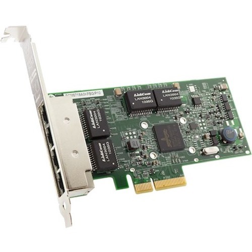 Lenovo ThinkSystem NetXtreme PCIe 1Gb 4-Port RJ45 Ethernet Adapter By Broadcom