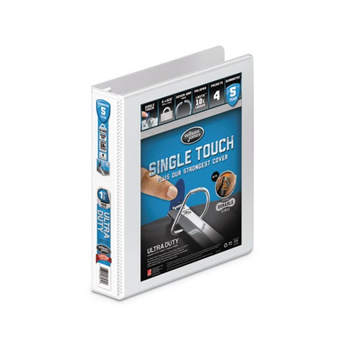 Ultra Duty D-Ring View Binder with Extra-Durable Hinge