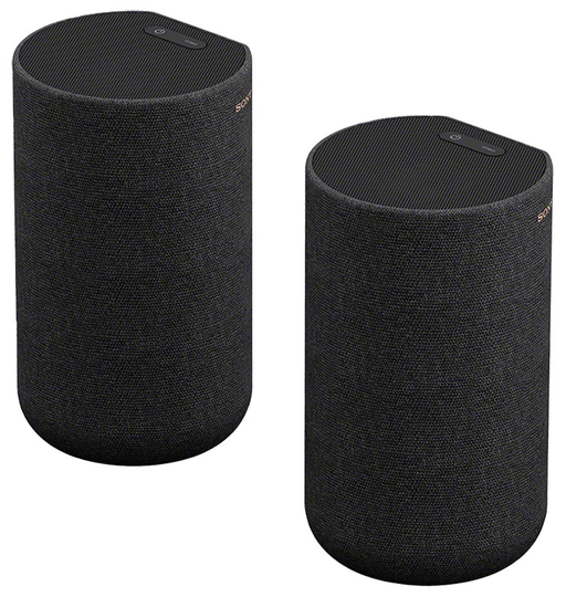 Sony Black SARS5 Wireless Rear Speakers With Built-In Battery For HT-A7000/HT-A5000