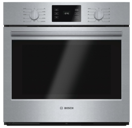 Bosch 30 Inch Convection Single Wall Oven with Knobs - 4.6 cu. ft.
