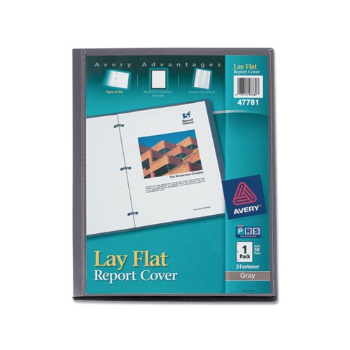 Lay Flat View Report Cover with Flexible Fastener