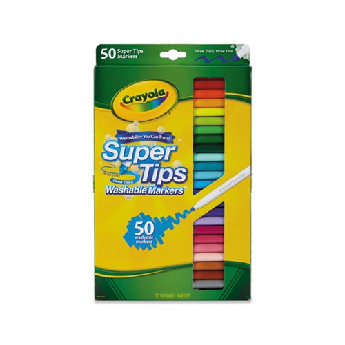 Washable Super Tips Markers