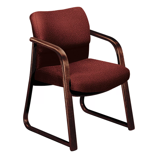 GUEST SLED MY/BY BURGUNDY