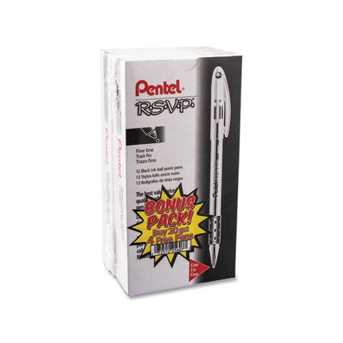 R.S.V.P. Stick Ballpoint Pen Value Pack