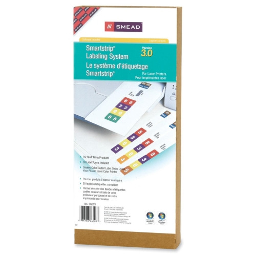 Smead Smartstrip Labels Refill Pack