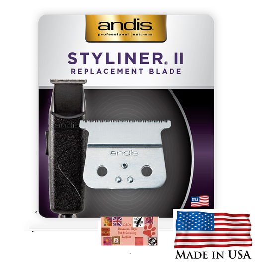 ANDIS Replacement t BLADE for STYLINER II,M3,T-LINER,D1 Barber Stylist Clippers