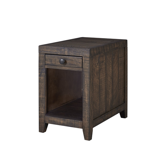 Tustin Brown Chairside Table