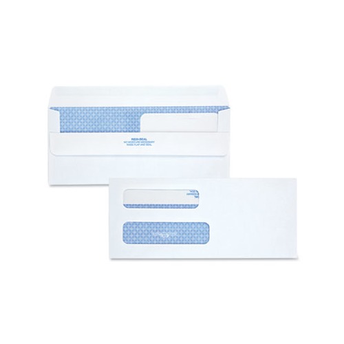 Double Window Redi-Seal Security-Tinted Envelope