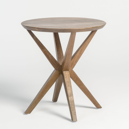 Quinn Brindled Ash End Table