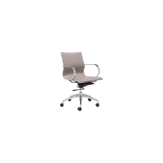 Vibe Lo-Back Office Chair, Taupe
