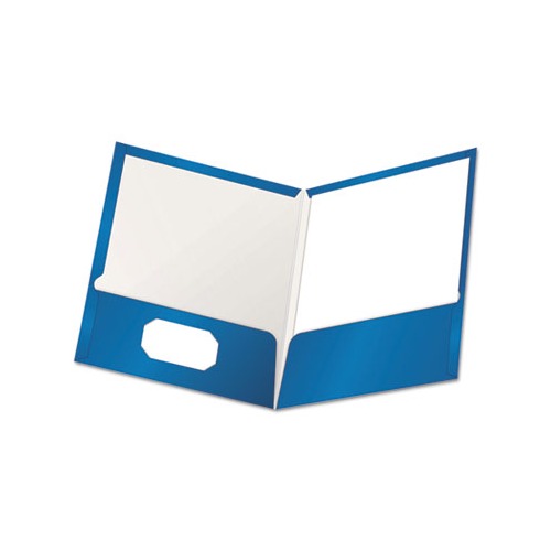 High Gloss Laminated Paperboard Folder