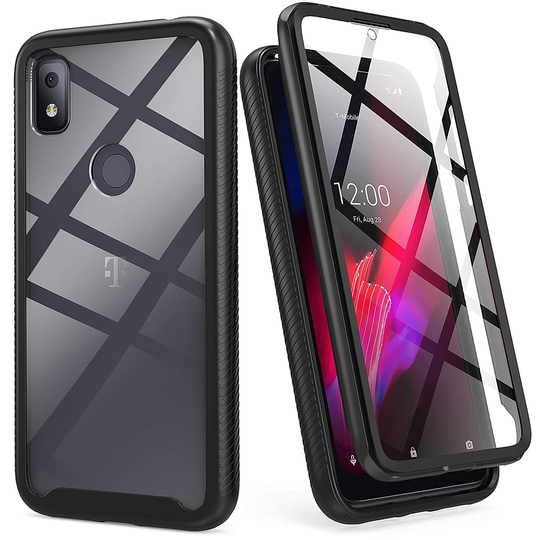 Fullbod Case For Tcl Revvl 4,T-Mobile Revvl 4 Case, Hybrid Built-In Screen