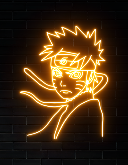 NARUTO UZUMAKI | LED Neon Sign, Neon Sign Custom, Home Decor, Gift Neon light