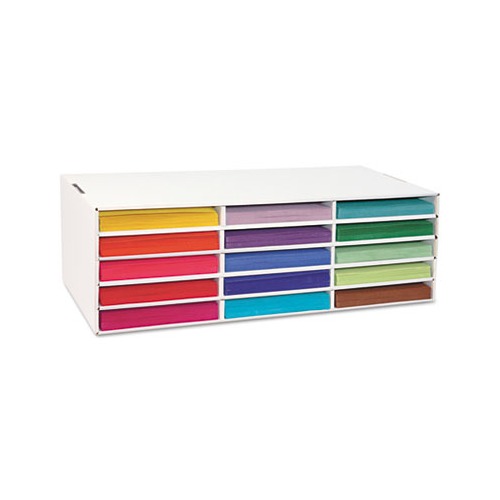 Classroom Keepers Letter-Size Construction Paper Sorter/Storage Box