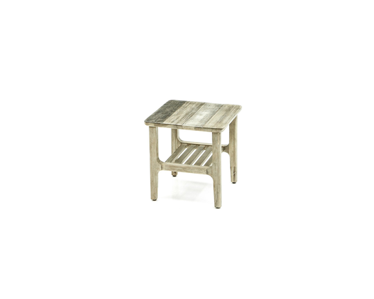 Ellis Gray and Sand End Table