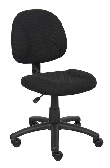 Black Perfect Posture Deluxe Office Task Chair