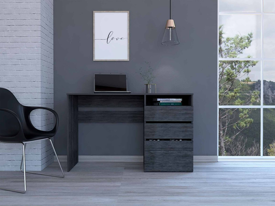 Louisiana Writing Computer Desk, Three Drawers