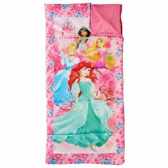 Disney Princess Kid's Unisex 4-Piece Sling Kit, Ages 4+, Multi-Color, Dome Tent,