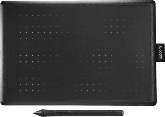 One By Wacom Student Drawing Tablet (Medium) Works With Chromebook, Mac, Pc