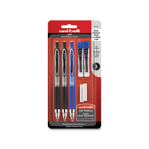 207 Mechanical Pencil with Lead and Eraser Refills