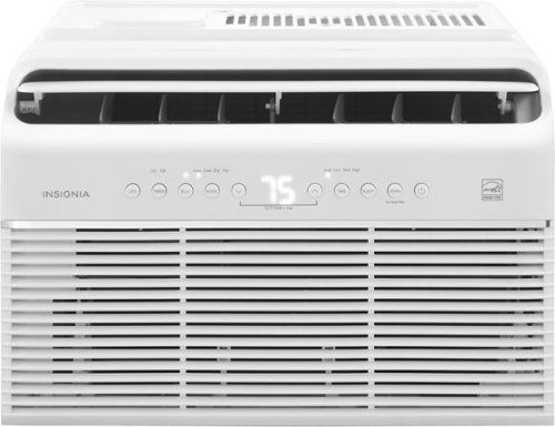 Insignia™ - 350 Sq. Ft. 8,000 BTU U-Shaped Window Air Conditioner - White