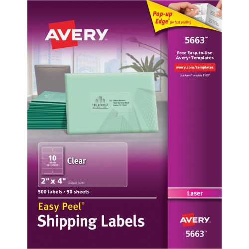 Avery Shipping Labels - Sure Feed