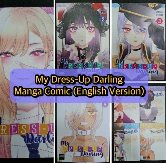 My Dress-Up Darling Manga Comic Volume 1-4 (English Version) BEST POPULAR MANGA