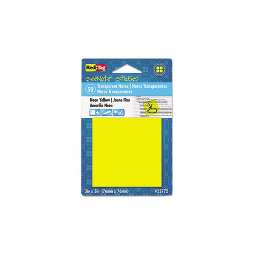 Transparent Film Sticky Notes