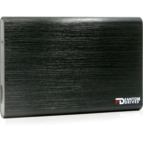 Fantom Drives External SSD 240GB USB 3.1 Gen 2 Type-C 10Gb/s - Black - Mac - GFORCE 3.1 SSD Series