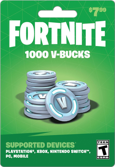 V-Bucks 7.99 Card
